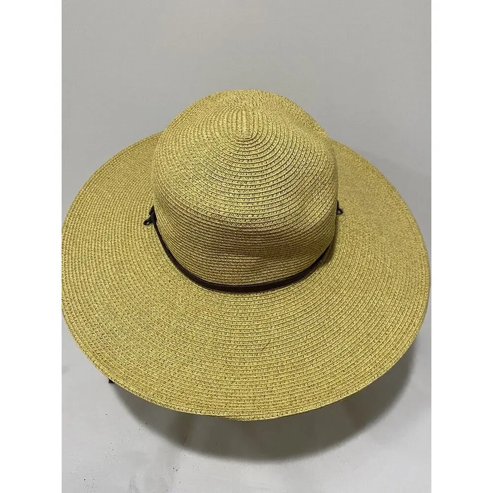 San Diego Hat Co Wide Brim Sunhat M Gardening Beach Pool adjustable Chin Strap